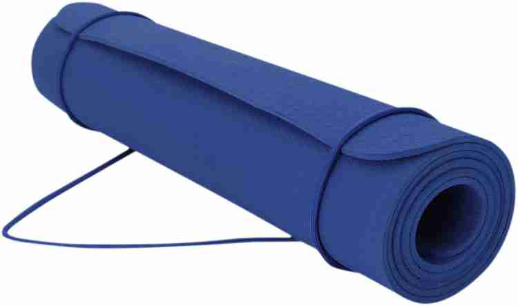 PUMA Anti Slip Reversible Yoga Mat 6 MM thickness Blue 6 mm
