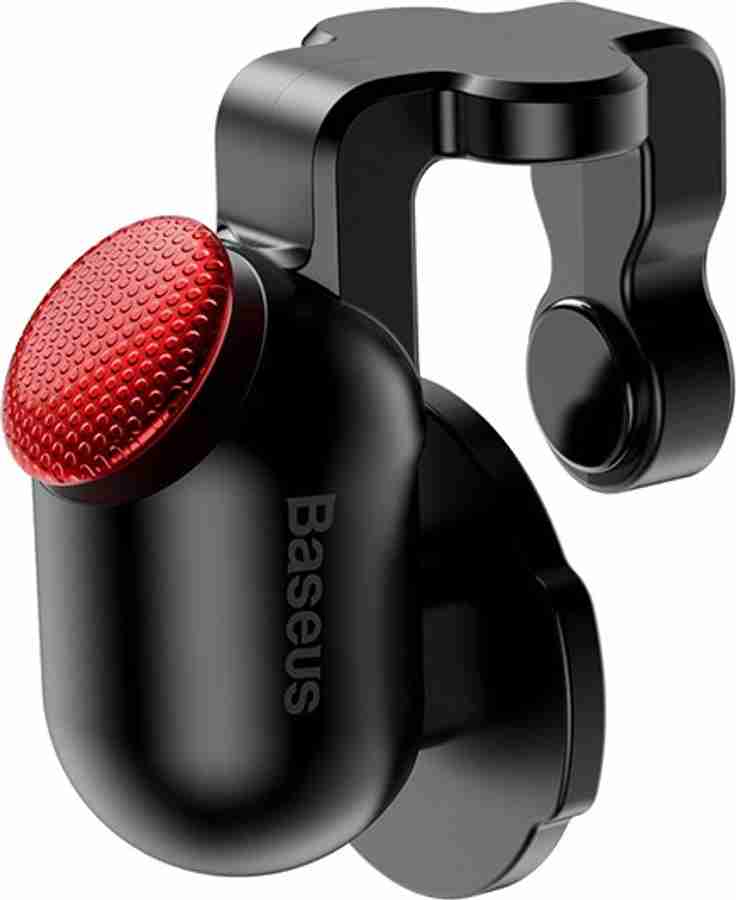 Baseus Burman Trigger Pair for PUBG and Fortnite Red Dot Scoring Tool Black and Red Gaming Accessory Kit