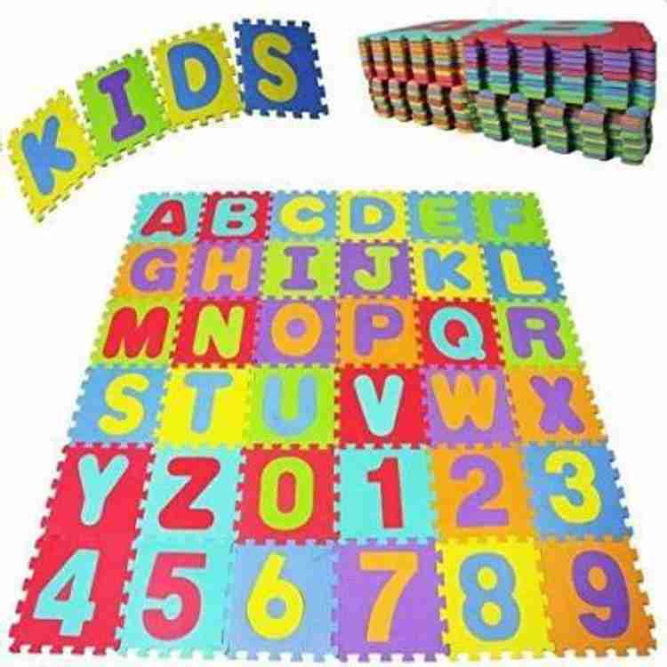 Alphabet and best sale number mat