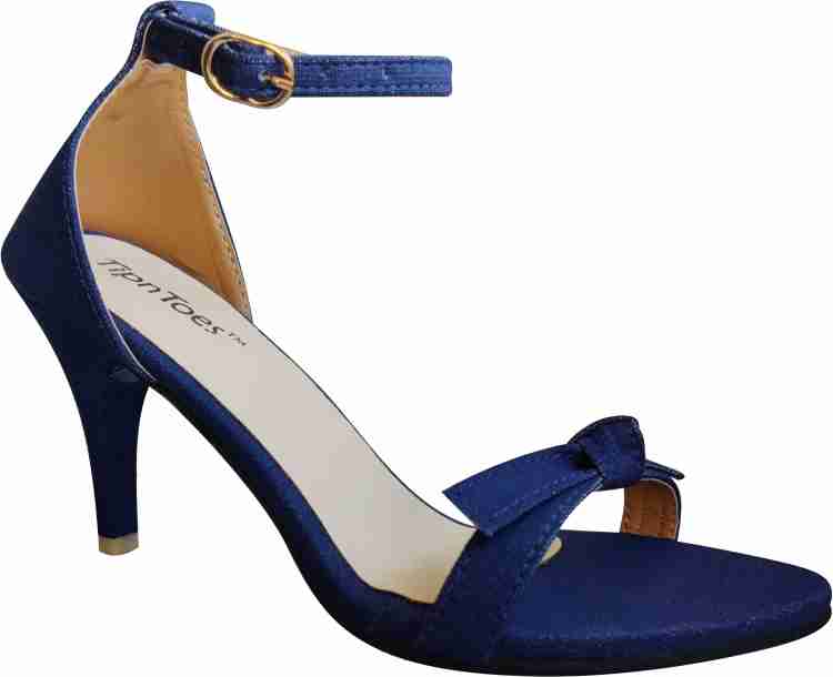 Denim open toe heels hot sale