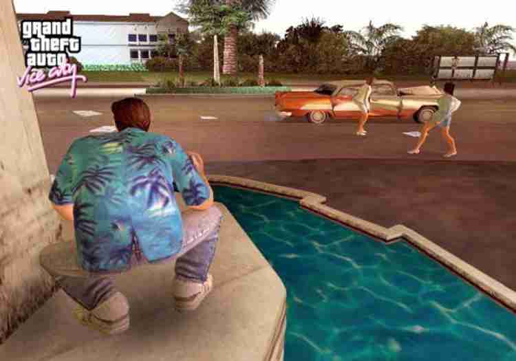 Grand theft auto vice city sale ps2