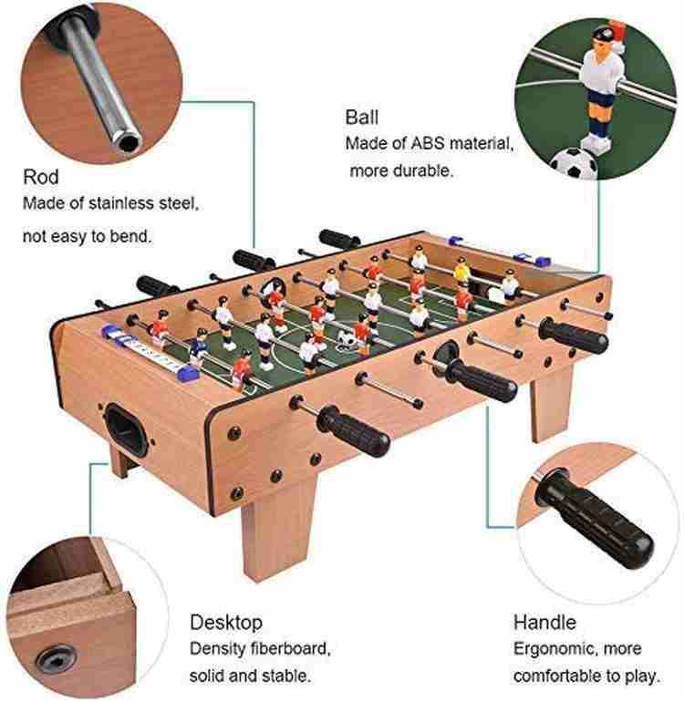 Dallao Foosball Table Portable Mini Table Football Soccer Game