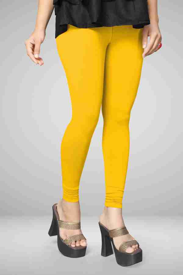 Buy Mustard Yellow Leggings for Women by SRISHTI Online