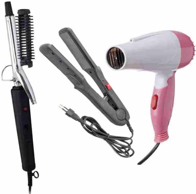 SUPER COMBO SET OF DRYER CURLER 471B AND STRAIGHTENER 522 Personal Care Appliance Combo Price in India Buy SUPER COMBO SET OF DRYER CURLER 471B AND STRAIGHTENER 522 Personal Care Appliance Combo onlin...