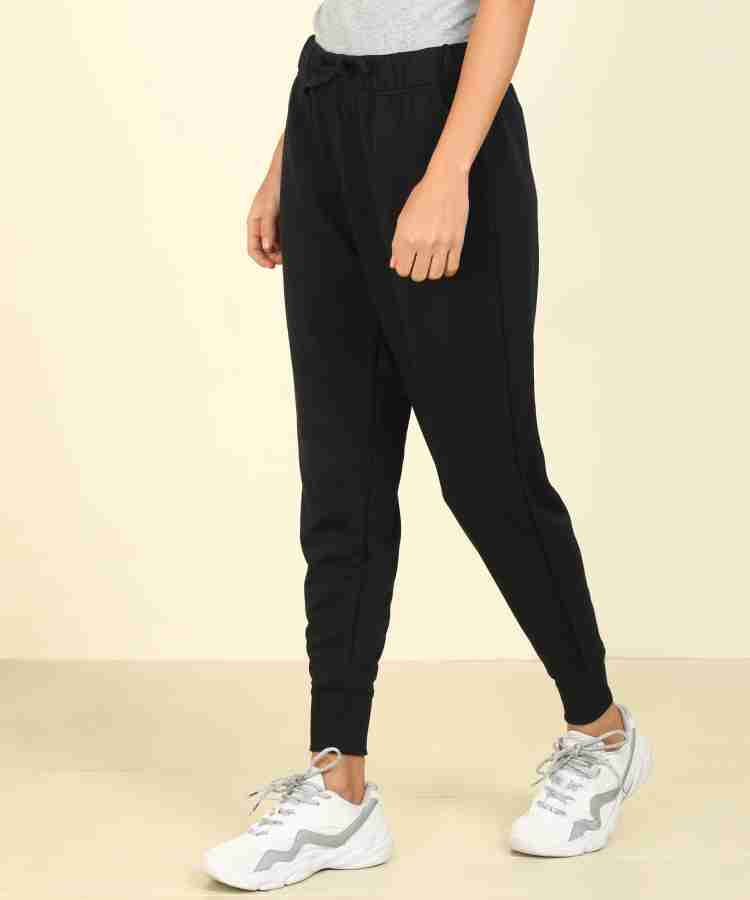 NIKE Self Design Women Black Track Pants - Buy NIKE Self Design