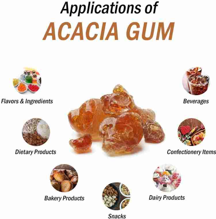 Acacia Gum | Arabic Gum | Resin Crystal | Food grade | Organic | Dried Herbs