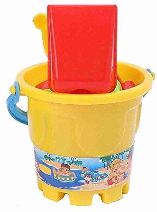 Plastic Toy Small Bucket Children Play Sand Digging Sand Bucket Beach Toy  Set Color Small Bucket Fishing Toy Bucket - China Kid and Child price