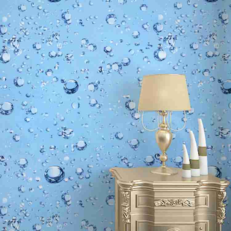 Hridaan Architecture Blue Wallpaper Price in India Buy Hridaan