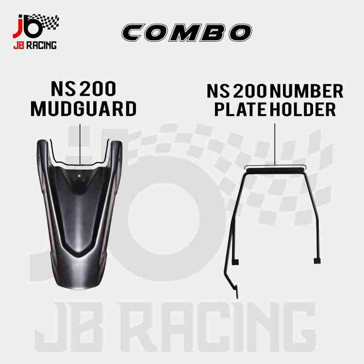 Pulsar ns 200 best sale mudguard