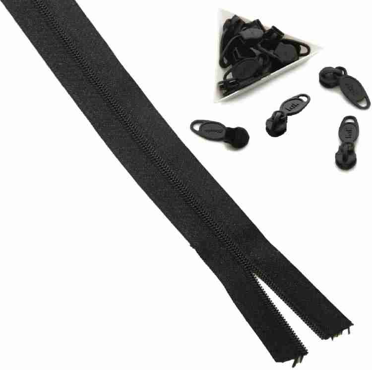 Black Woven And Nylon 3No. Invisible Garment Zipper at Rs 520/roll in Delhi