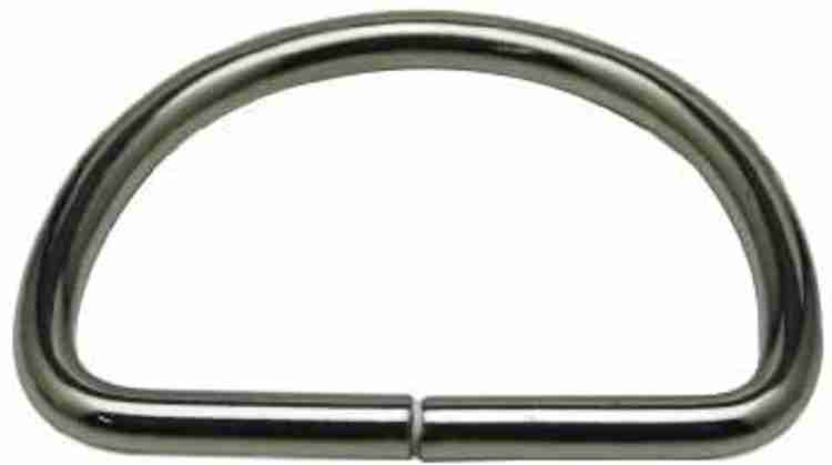 Ailisi Generic Metal Y Big Size D Ring Buckle D Rings 2 Inches Inside Diameter Lage Size For Backpack Bag Pack Of 6 Generic Metal Y Big Size D Ring Buckle D Rings