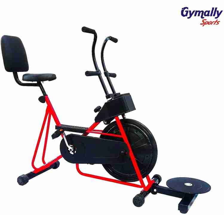 Gymally Exercise Cycle with Back Support Twister Fix Handle Gym