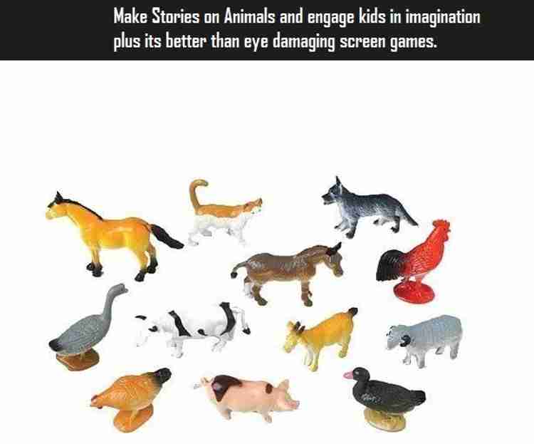 Mini farm animals best sale toys