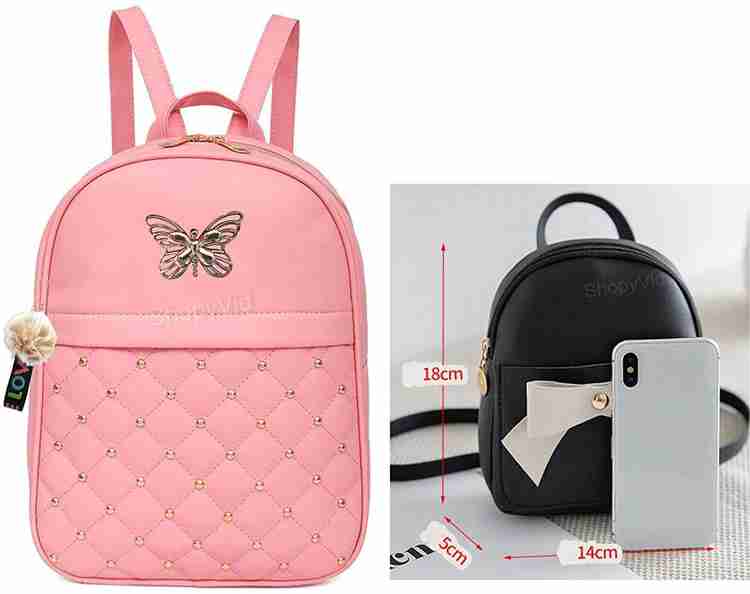 Red designer backpack on sale
