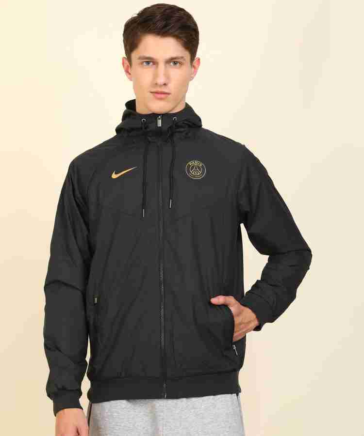 NIKE Full Sleeve Solid Men Jacket