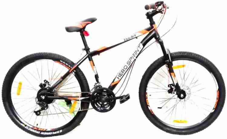 HERO Howler 21 Speed Dual Disc 27.5 T Roadster Cycle Price in