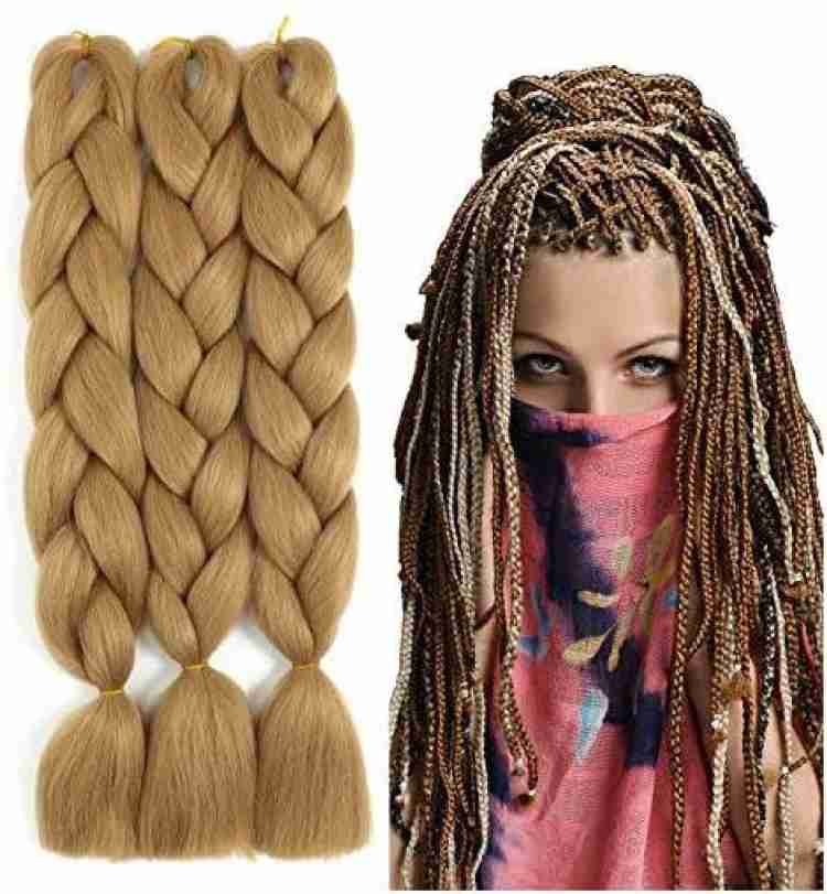 Sucoo Kanekalon Braiding Hair Extensions High Temperature Synthetic Fiber  Jumbo Braiding Hair Extensions crochet Twist Braids With Small Free gifts  24inch 3pcslot(Dark green) 