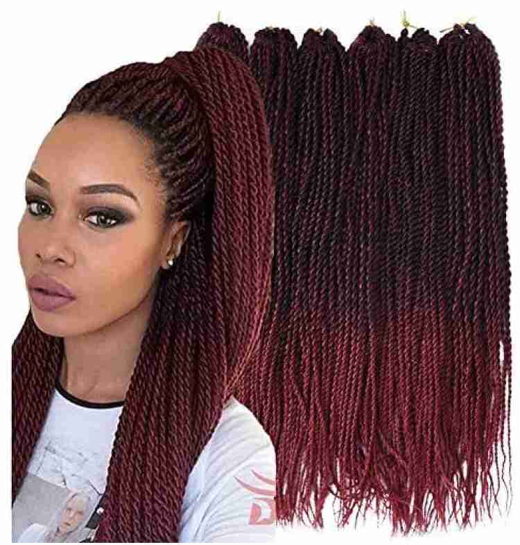 Mayloss 6Packs 14 18 24 Senegalese Twist Crochet Braids Small Havana Mambo Twist  Crochet Braiding 2S Senegalese Twists Hair Extension Price in India - Buy  Mayloss 6Packs 14 18 24 Senegalese Twist