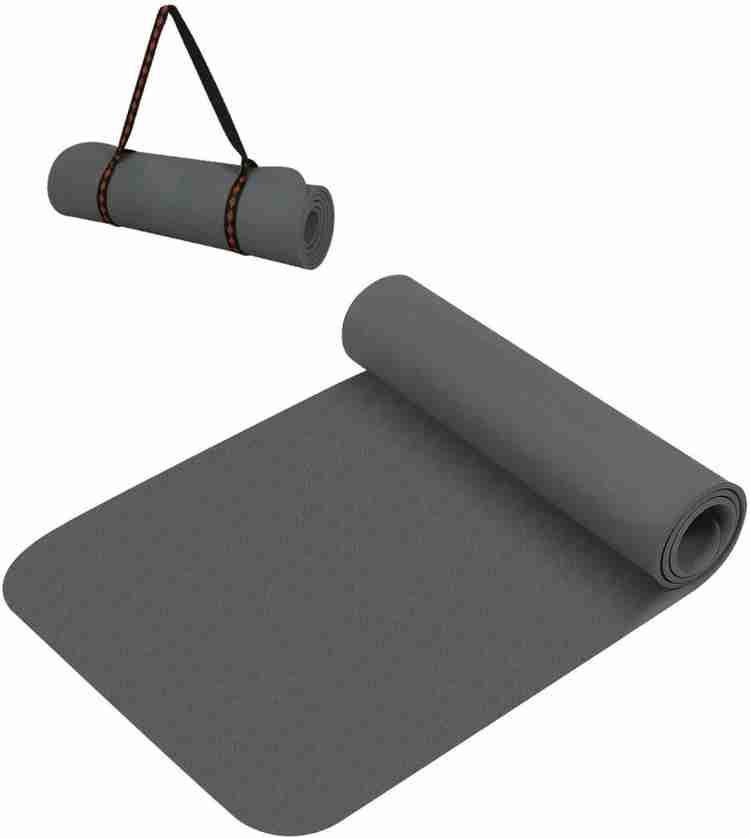 SIGNATRON Grey 20mm with Carrying Strap for Gym Workout and Flooring Exercise 20mm Yoga Mat Grey 20 mm Yoga Mat Buy SIGNATRON Grey 20mm with Carrying Strap for Gym Workout and