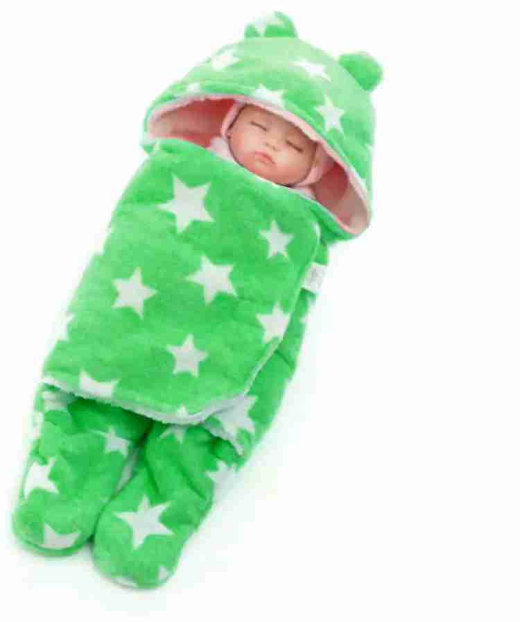 BRANDONN All Season Wearable Hooded Full Body Cover Baby Sleeping