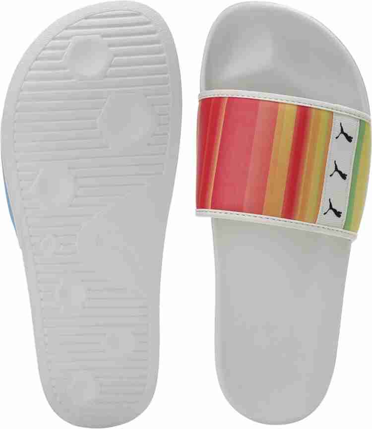 Puma slides rainbow hotsell