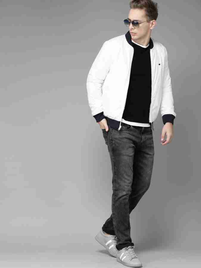 Roadster Full Sleeve Solid Men Jacket - Buy Roadster Full Sleeve