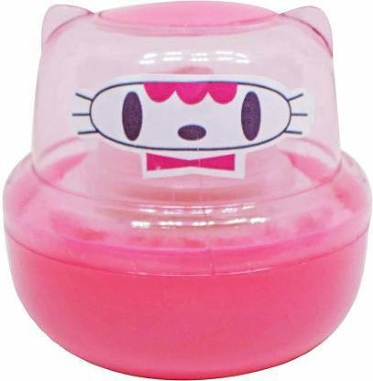 Kriti Baby Skin Care Baby Powder Puff with Box Holder Container for New Born Kids  (Red)