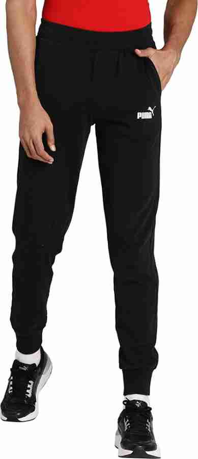 PUMA Solid Men Black Track Pants - Buy PUMA Solid Men Black Track Pants  Online at Best Prices in India