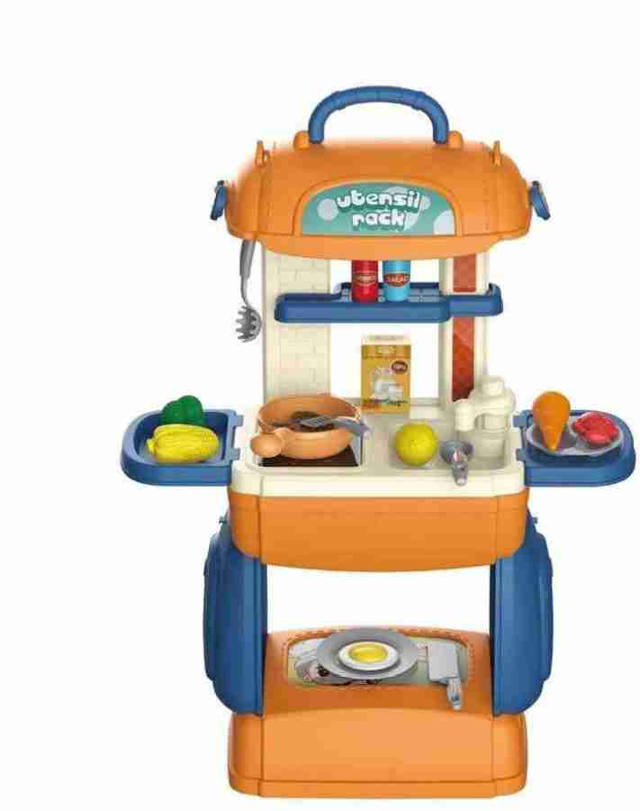 Portable store kids kitchen