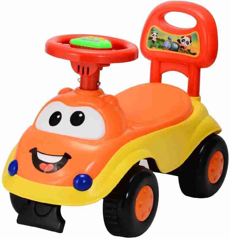 Kids Baby Magic Ride on Push Car Ride with Backrest Musical Horn for Children Kids Toy Ride on Kids Toys Toddler Baby Toy Baby Car Suitable for Kids Boys Girls Age