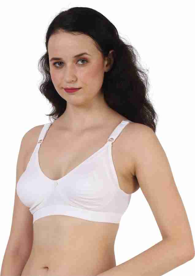 BENCOMM D Cup Mastectomy Cancer Pocket 100% Cotton Bra - Size 46 Women Full  Coverage Non Padded Bra - Buy BENCOMM D Cup Mastectomy Cancer Pocket 100%  Cotton Bra - Size 46