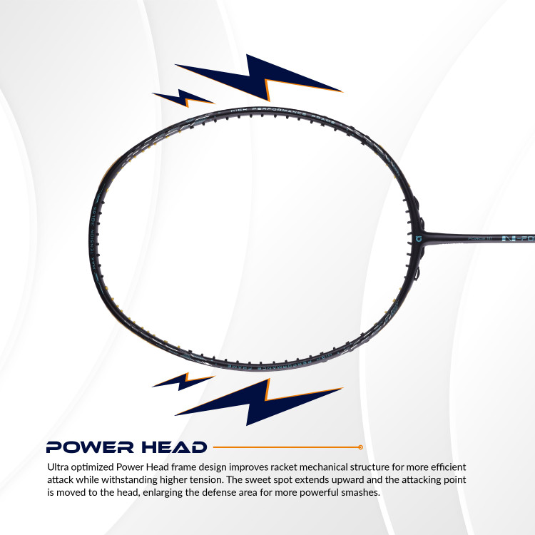 APACS N Force III Badminton Racket - TriplePointSports