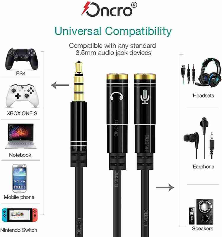Headphone mic splitter xbox one store