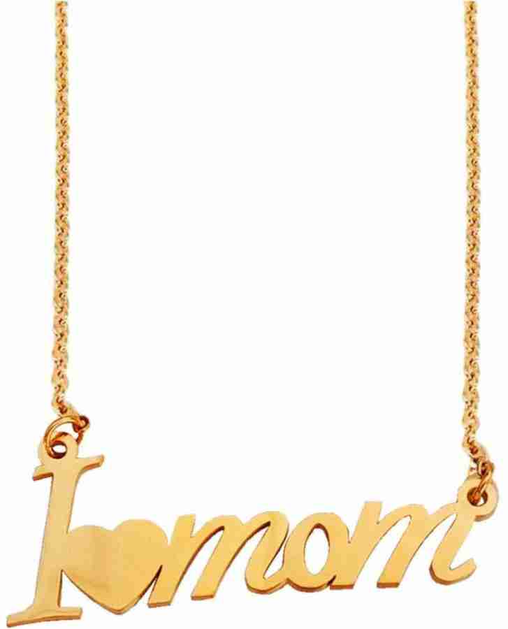 Mom shop name locket