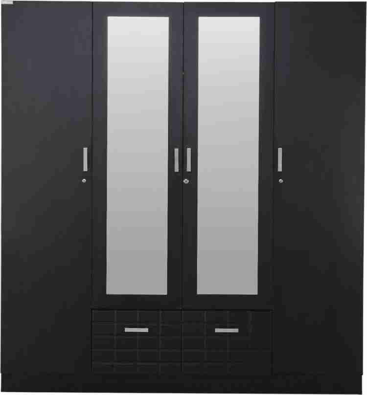 Godrej chocolate 4 door outlet wardrobe