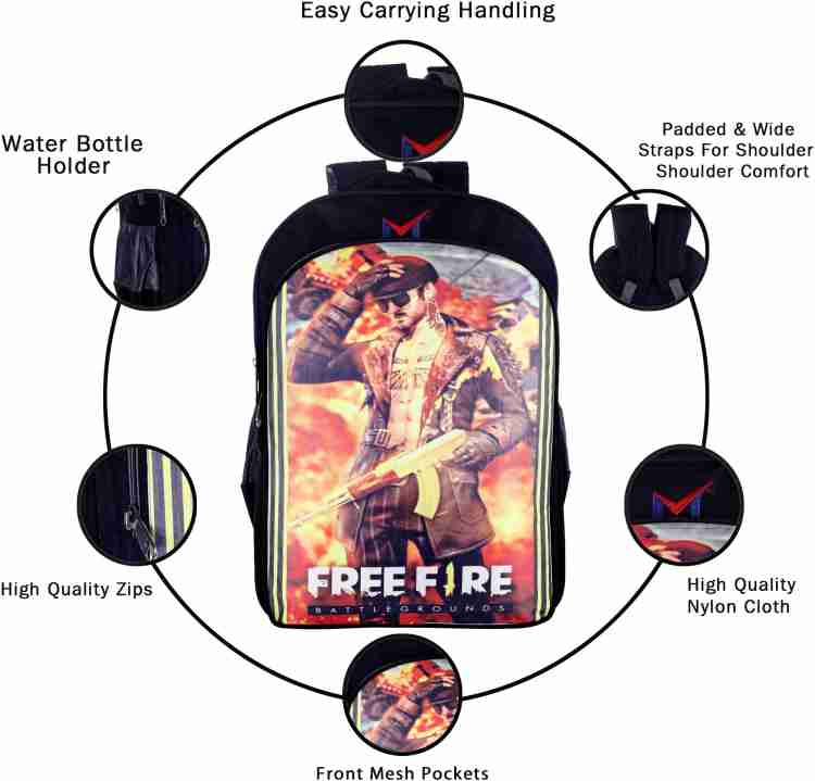 Free fire school online bag flipkart