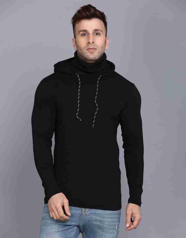 Hooded t shirt mens flipkart sale