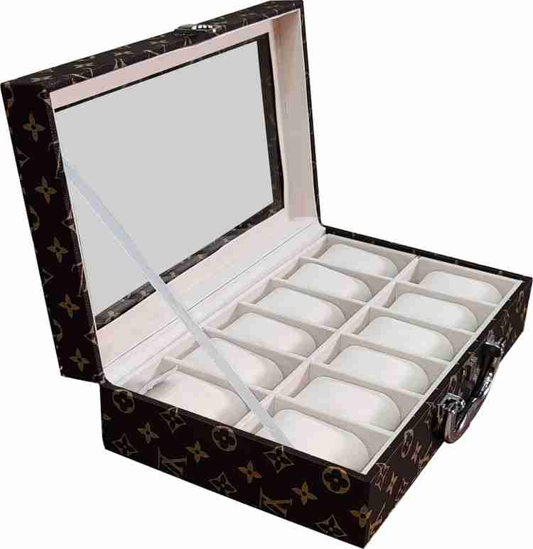 PRINCE SALES LV 12 Watch Storage Box Wood Glass Special Collectible Men Gents Wrist Watches Watch Box Price in India Buy PRINCE SALES LV 12 Watch Storage Box Wood Glass Special