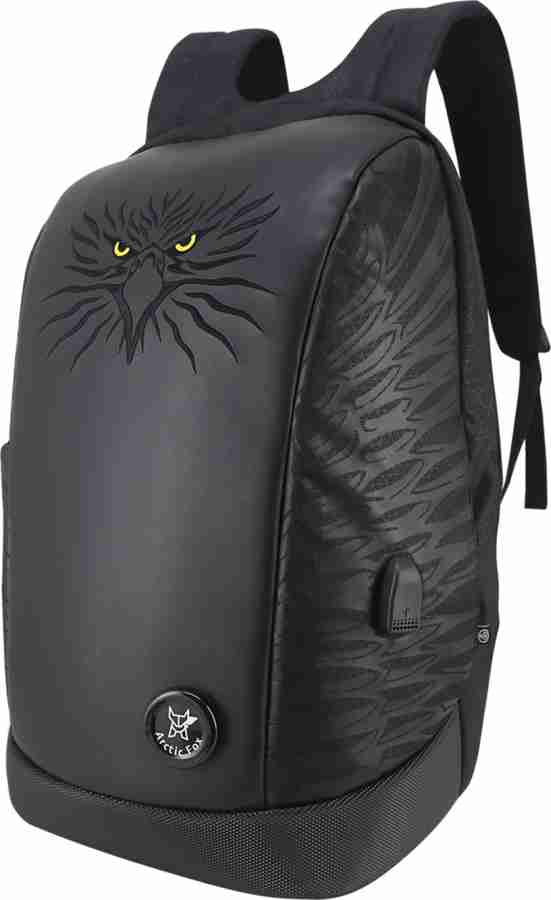 Arctic Fox Griffin Anti Theft Black 23 L Laptop Backpack Black