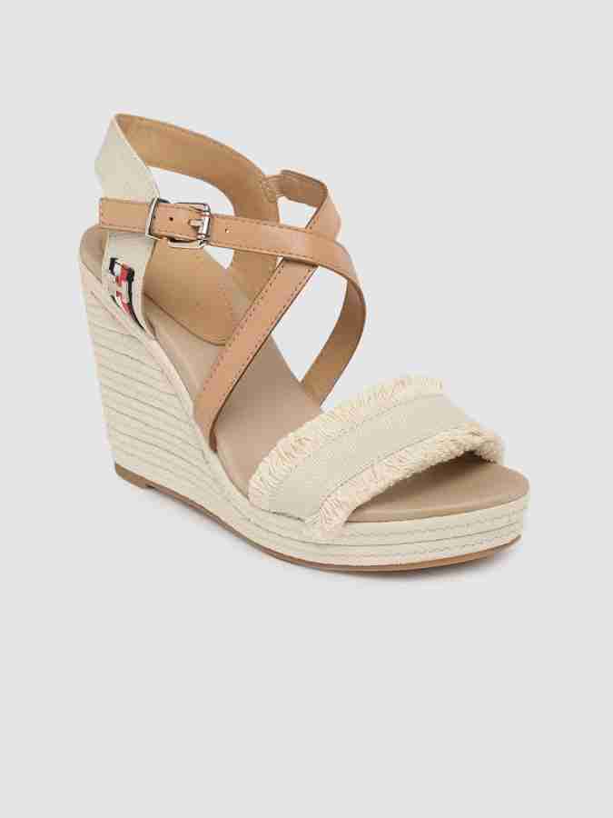 Tommy hilfiger best sale wedges white