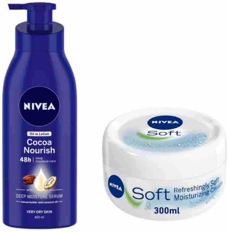 Buy Nivea 48h Cocoa Nourish Body Lotion 400 ml Online at Best Prices in  India - JioMart.