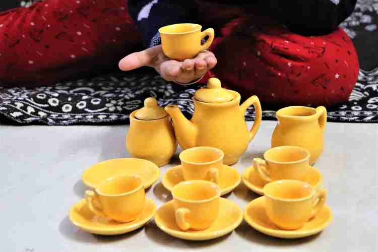 Childrens toy tea store set