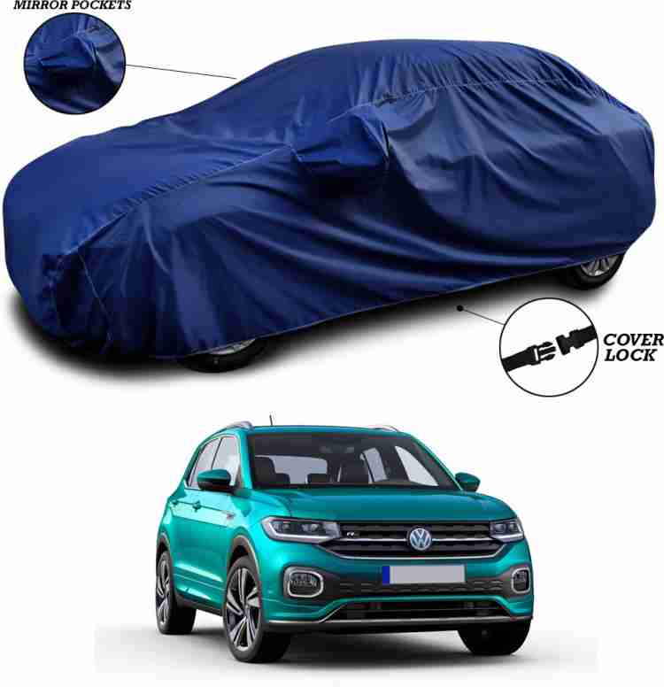 SEBONGO Car Cover For Volkswagen T-Cross (With Mirror Pockets