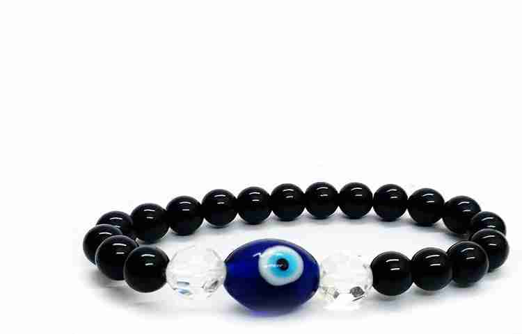 Blue and black bracelet clearance