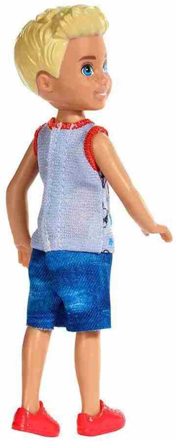 Blonde boy doll top