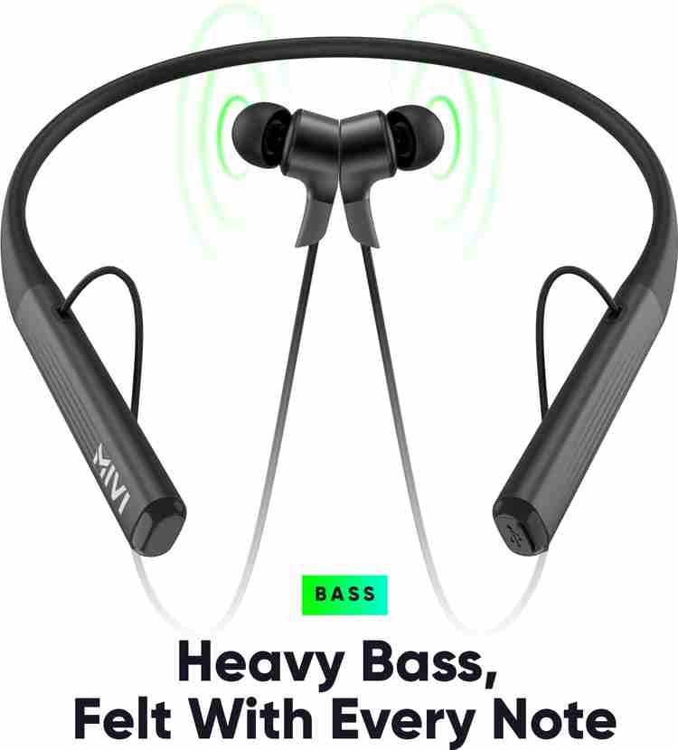 Mivi Collar 2A with Fast Charging Bluetooth Headset Price in India