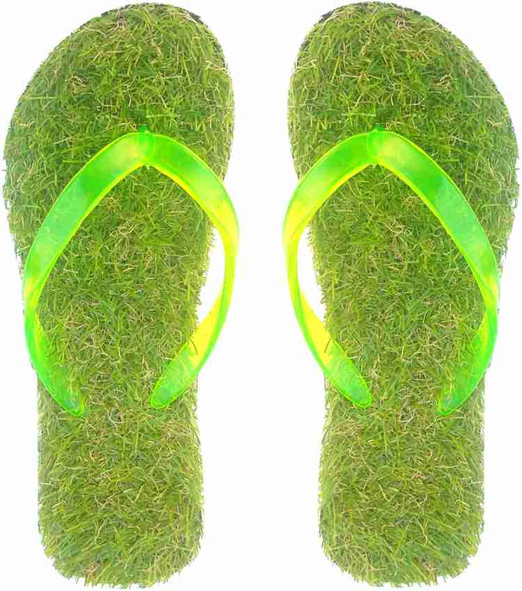 ADJ Men Soft Grass Rubber Healthy Slippers For Women And Girls Slippers