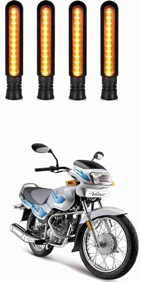 Delhismart Side LED Indicator Light for TVS Victor GX Price in India Buy Delhismart Side LED Indicator Light for TVS Victor GX online at Flipkart
