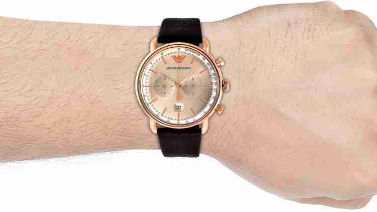 EMPORIO ARMANI AVIATOR Analog Watch For Men Buy EMPORIO ARMANI AVIATOR Analog Watch For Men AR11106 Online at Best Prices in India Flipkart