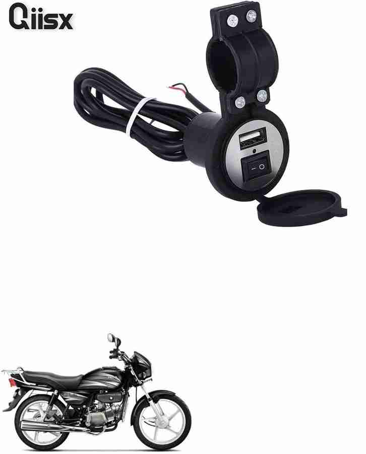 Qiisx QIX 2183 Heavy Duty Bike Mobile USB Charger For Ho Splendor 5 A Bike Mobile Charger Price in India Buy Qiisx QIX 2183 Heavy Duty Bike Mobile USB Charger For Ho Splendor 5 A Bike Mobile Charger o...